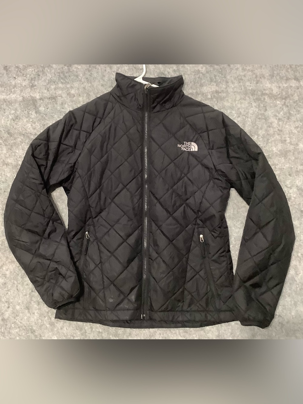 North Face Women's Black Diamond-Quilted Puffer Lightweight Jacket
